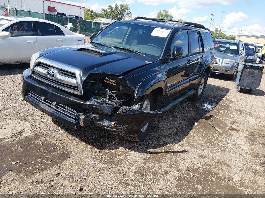 JTEBU14R768053246 2006 TOYOTA 4RUNNER photo no. 2