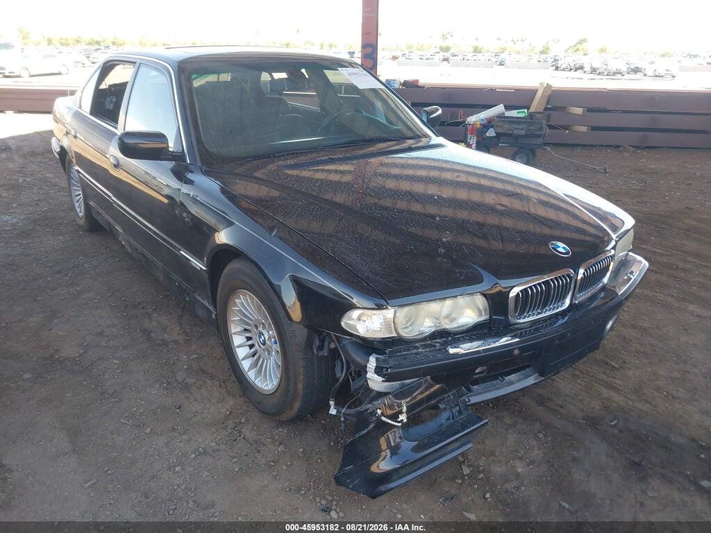 2001 BMW 750IL WBAGJ03481DD74747