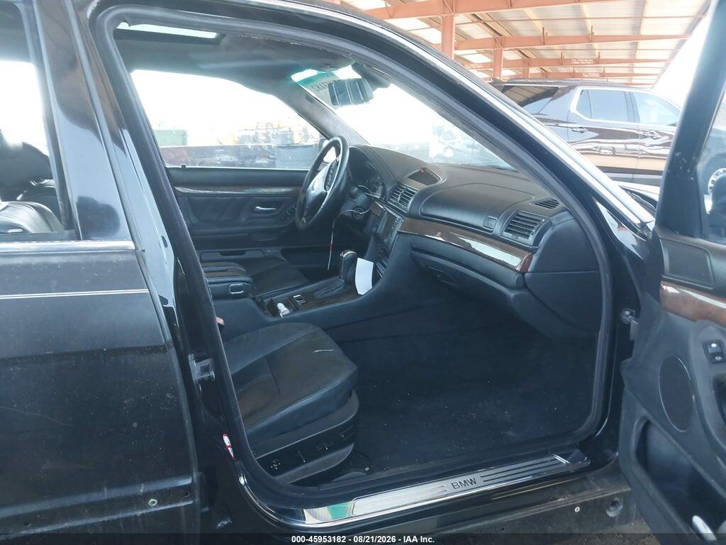 WBAGJ03481DD74747 2001 BMW 750IL photo no. 5