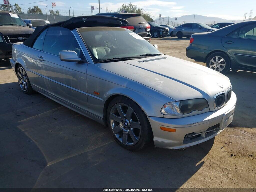 2001 BMW 325CI WBABS33451JY52937