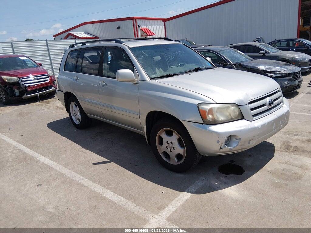 2006 TOYOTA HIGHLANDER JTEDP21A260124792