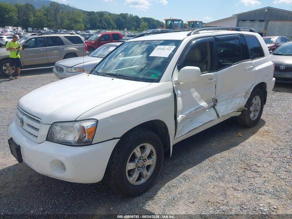 JTEGP21A560099397 2006 TOYOTA HIGHLANDER photo no. 2