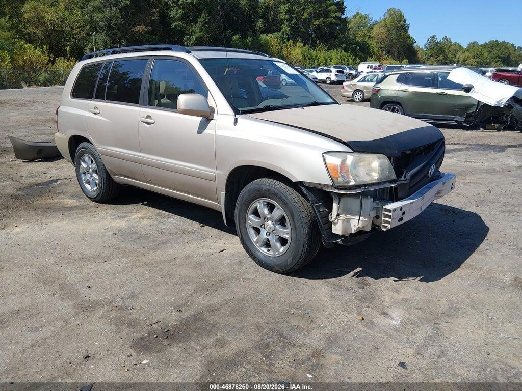 2006 TOYOTA HIGHLANDER JTEDP21AX60118447