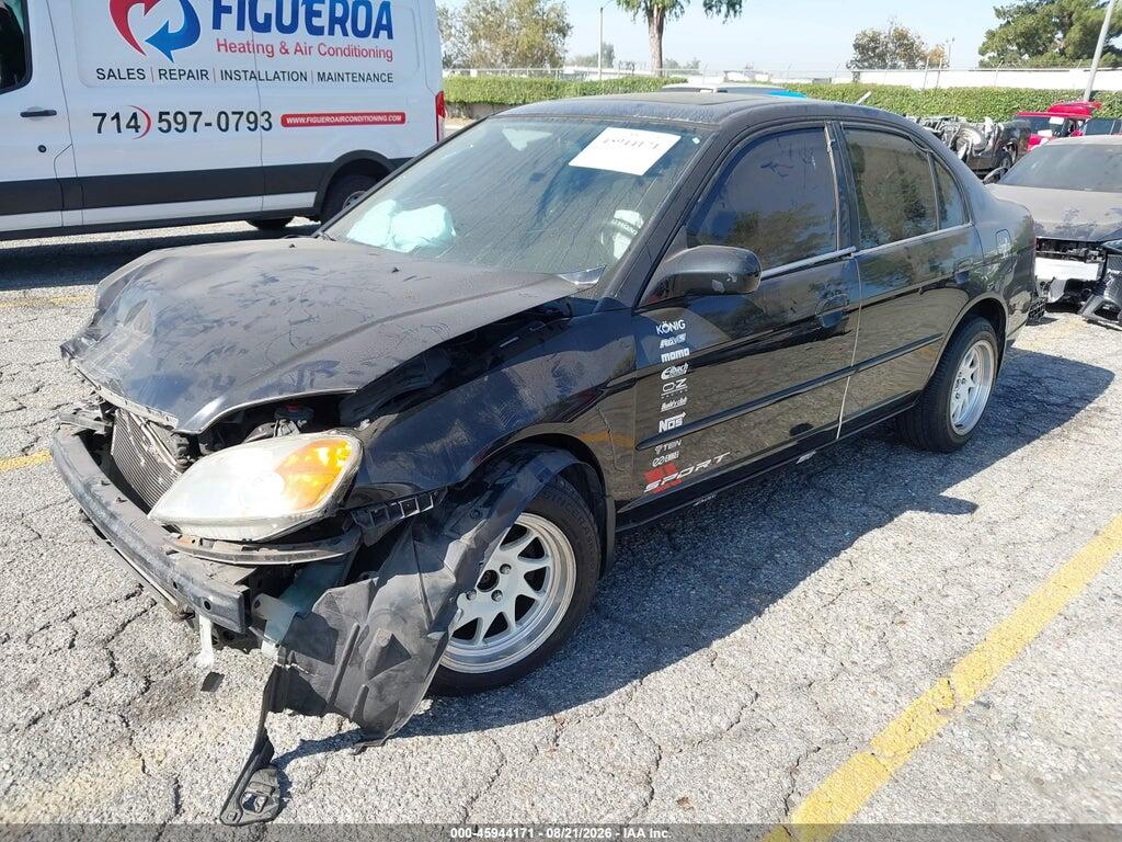2HGES26762H576305 2002 HONDA CIVIC photo no. 2