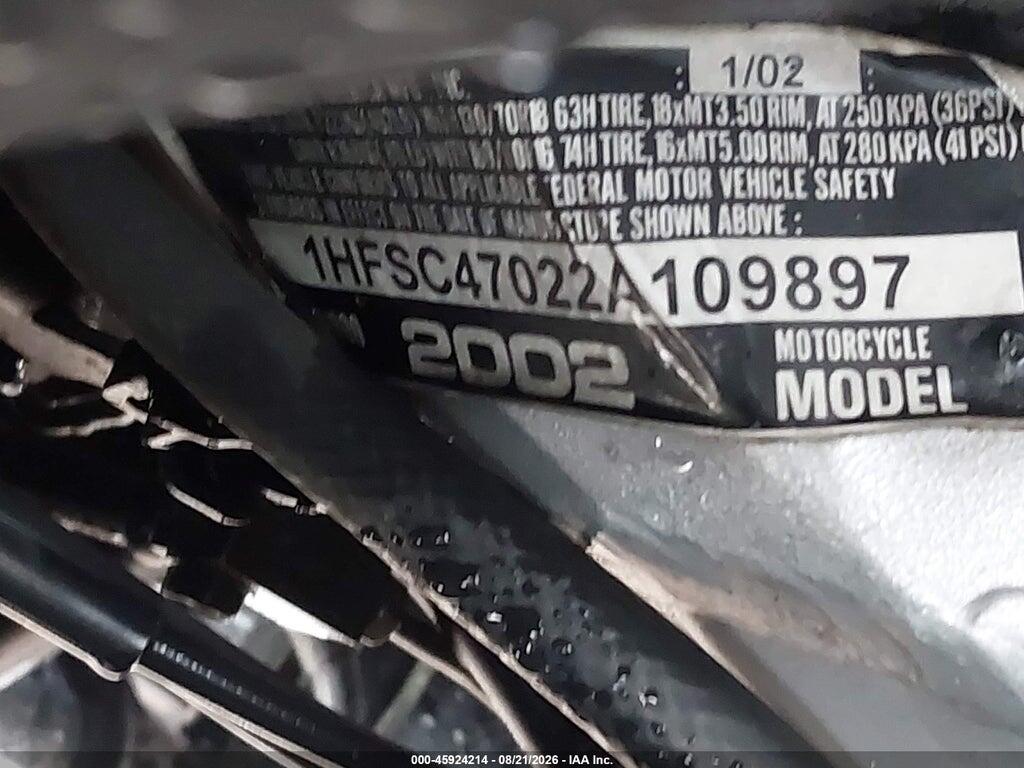 1HFSC47022A109897 2002 HONDA GL1800 photo no. 10