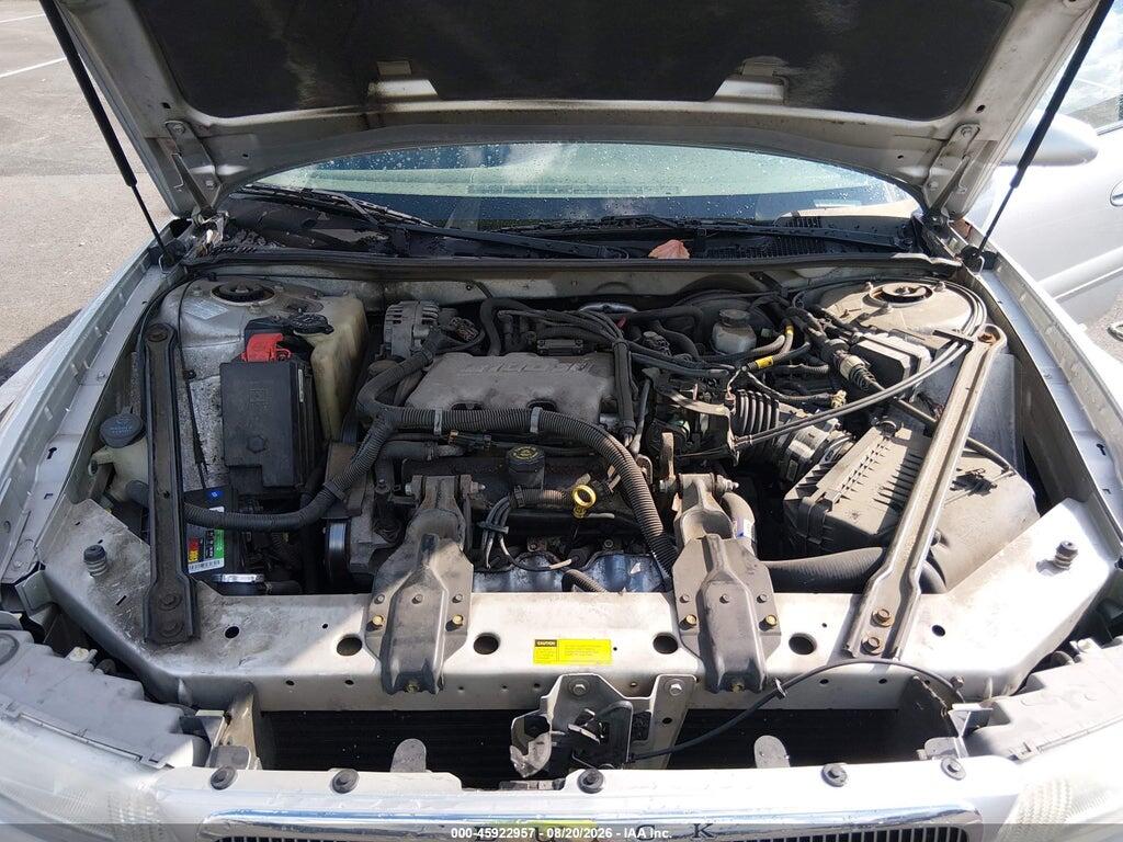 2G4WS52J711326807 2001 BUICK CENTURY photo no. 10