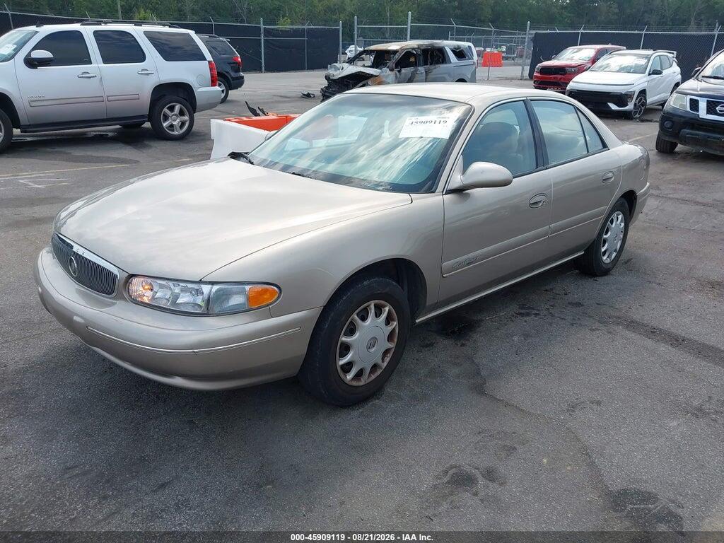 2G4WS52J311117998 2001 BUICK CENTURY photo no. 2