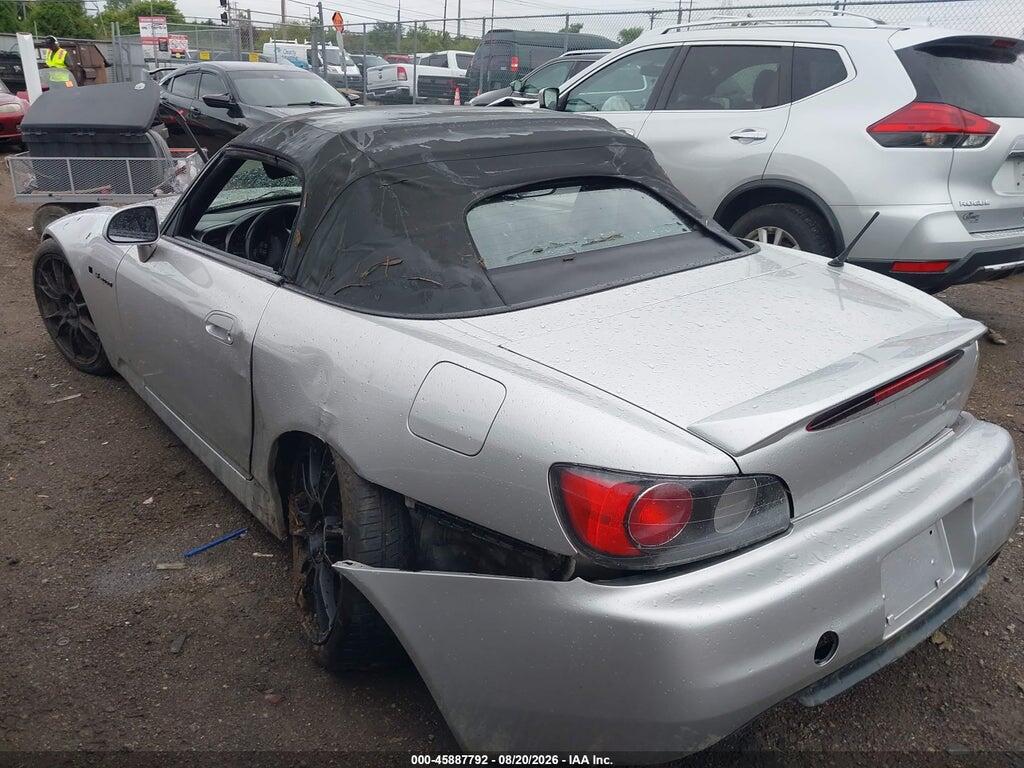 JHMAP11472T008488 2002 HONDA S2000 photo no. 3