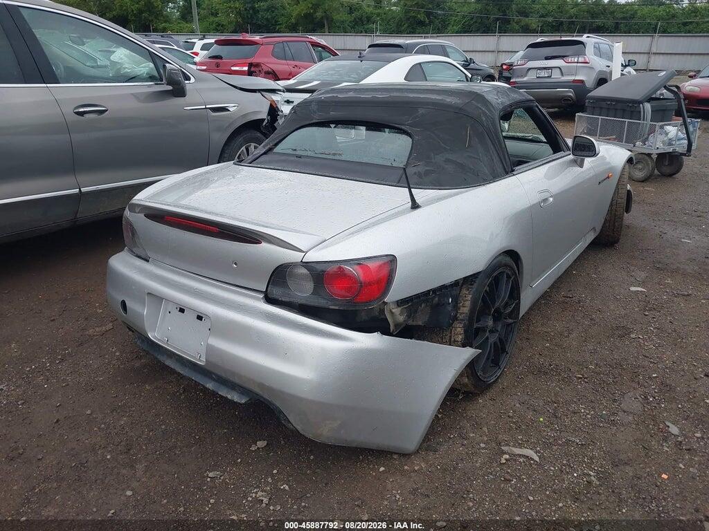 JHMAP11472T008488 2002 HONDA S2000 photo no. 4
