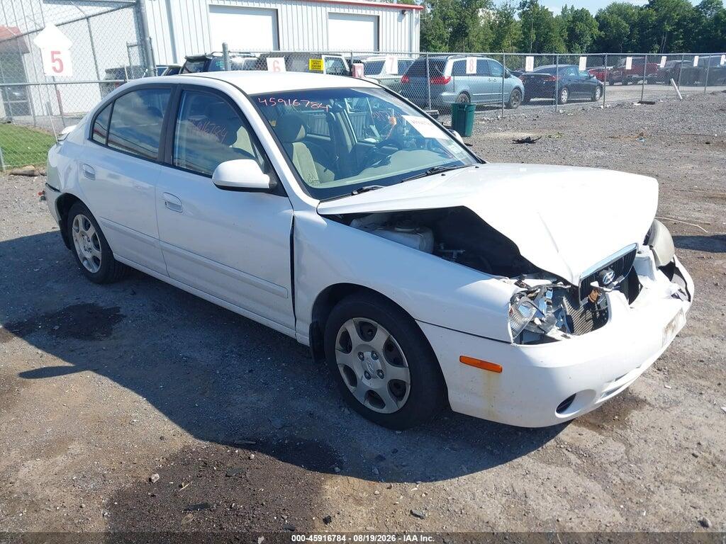 2002 HYUNDAI ELANTRA KMHDN45DX2U436027