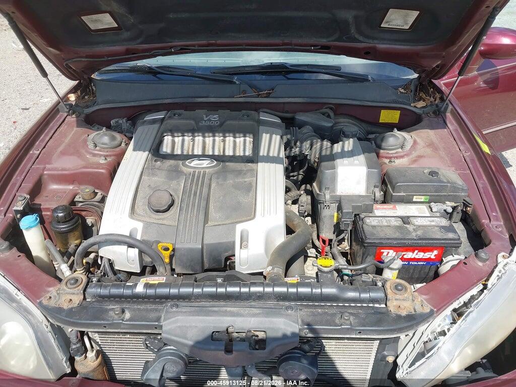 KMHFU45E32A166872 2002 HYUNDAI XG350 photo no. 10