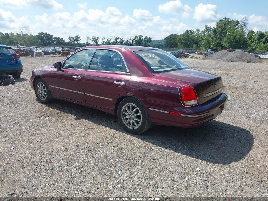 KMHFU45E32A166872 2002 HYUNDAI XG350 photo no. 3