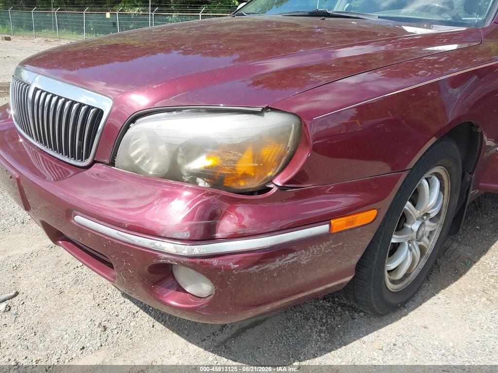 KMHFU45E32A166872 2002 HYUNDAI XG350 photo no. 6
