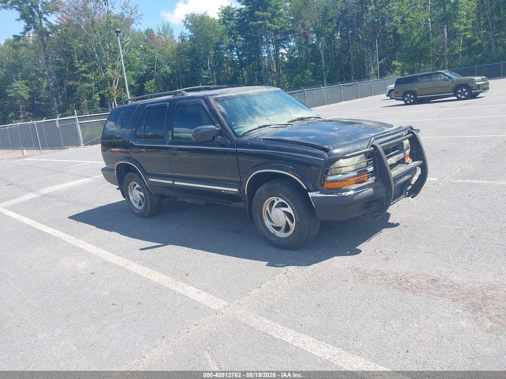 2001 CHEVROLET BLAZER 1GNDT13W312172535