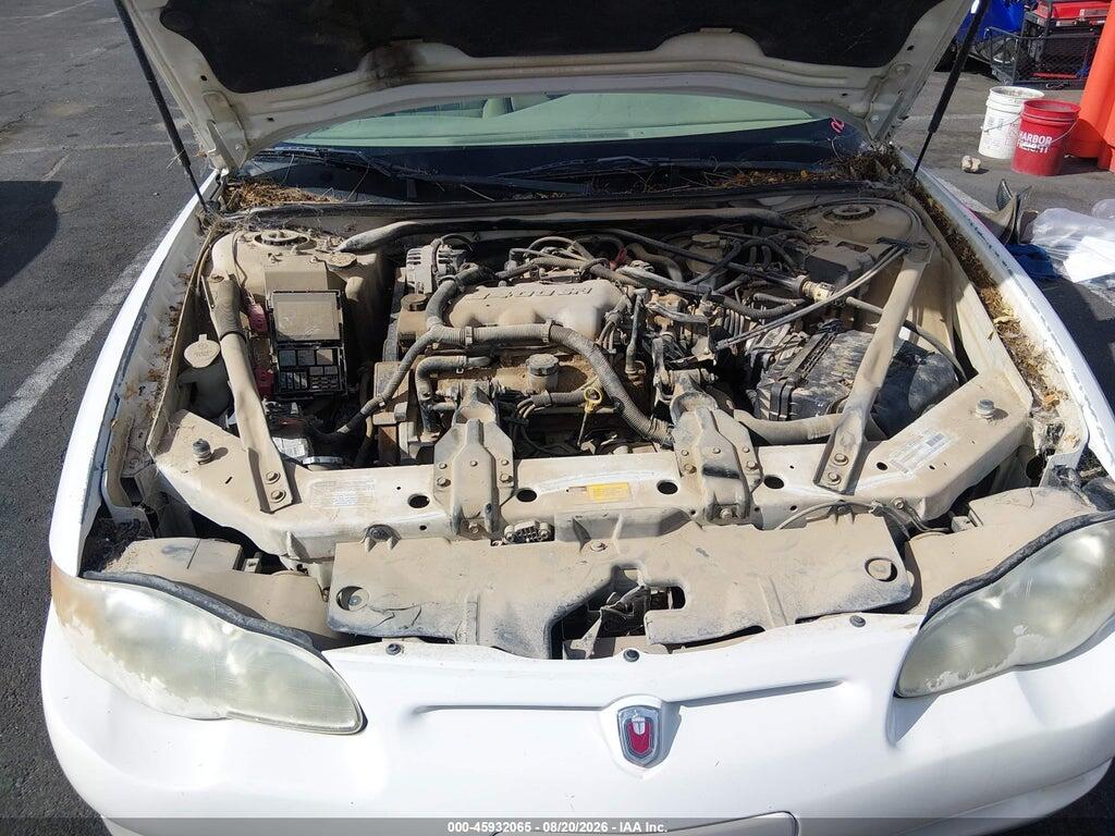 2G1WW12E319179531 2001 CHEVROLET MONTE CARLO photo no. 10