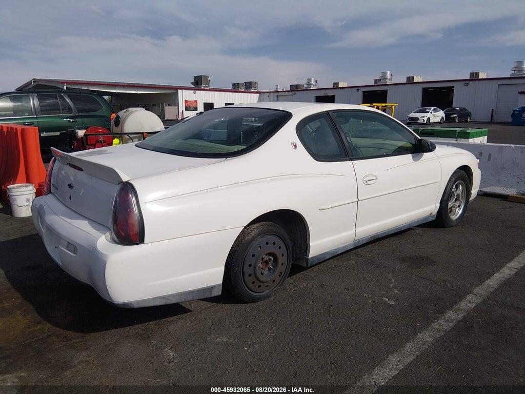 2G1WW12E319179531 2001 CHEVROLET MONTE CARLO photo no. 4