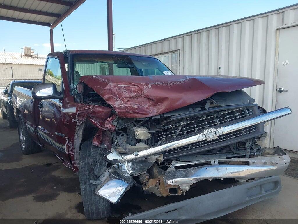 2001 CHEVROLET SILVERADO 1500 1GCEC14W91Z122547