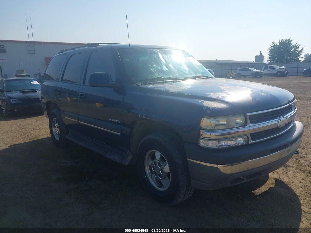 2001 CHEVROLET TAHOE 1GNEC13T71J148786