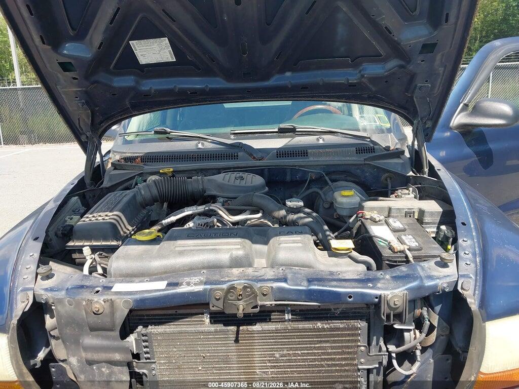 1B7GL22X11S237663 2001 DODGE DAKOTA photo no. 10