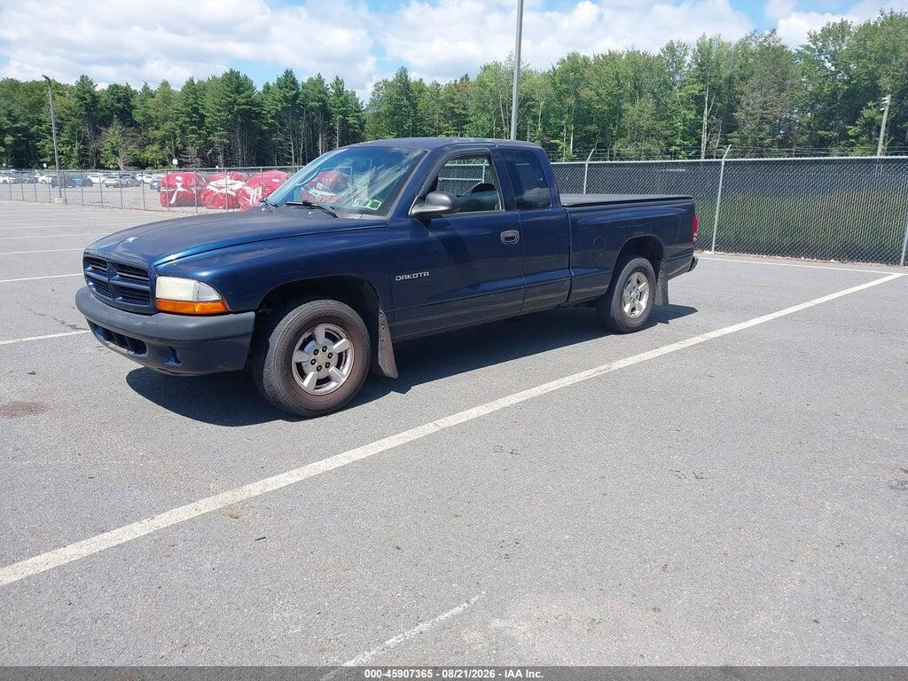 1B7GL22X11S237663 2001 DODGE DAKOTA photo no. 2