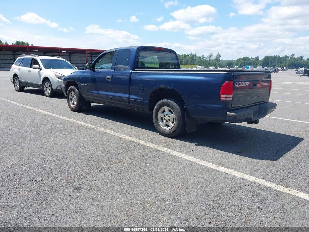 1B7GL22X11S237663 2001 DODGE DAKOTA photo no. 3