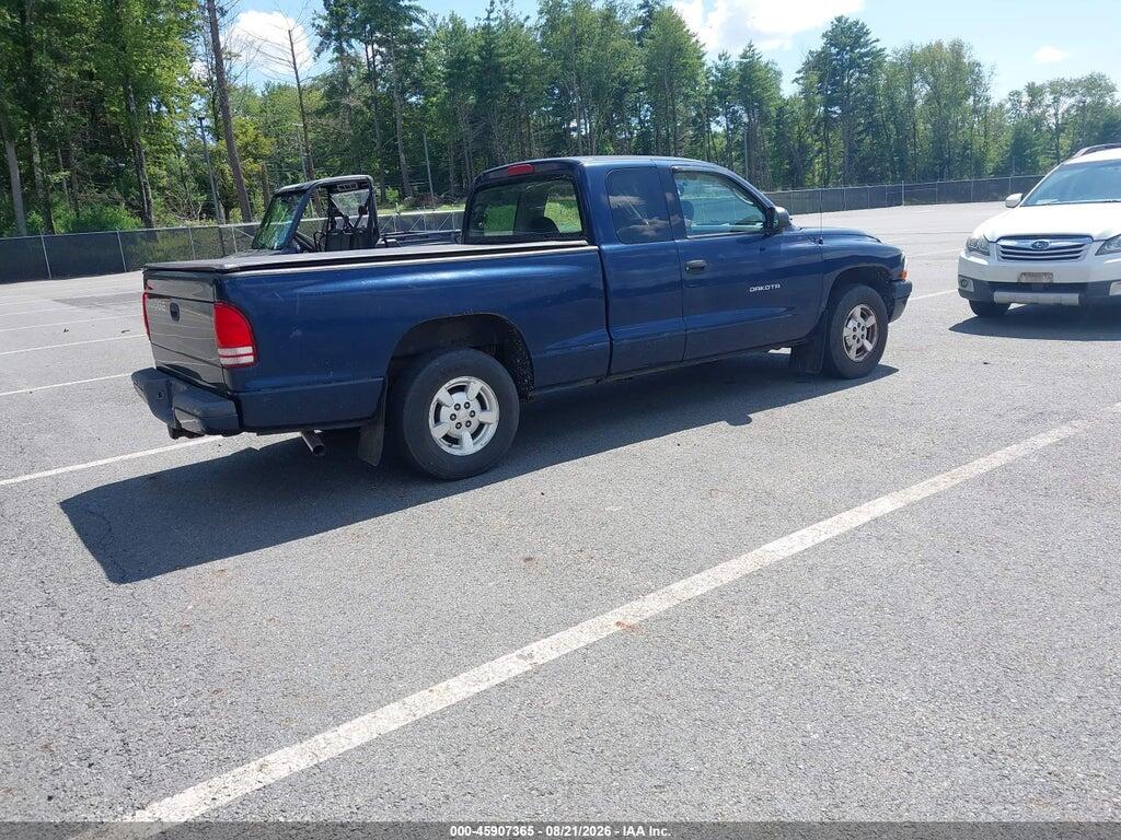 1B7GL22X11S237663 2001 DODGE DAKOTA photo no. 4