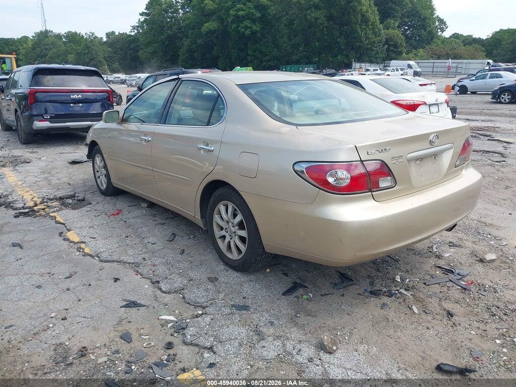 JTHBF30G220076715 2002 LEXUS ES 300 photo no. 3