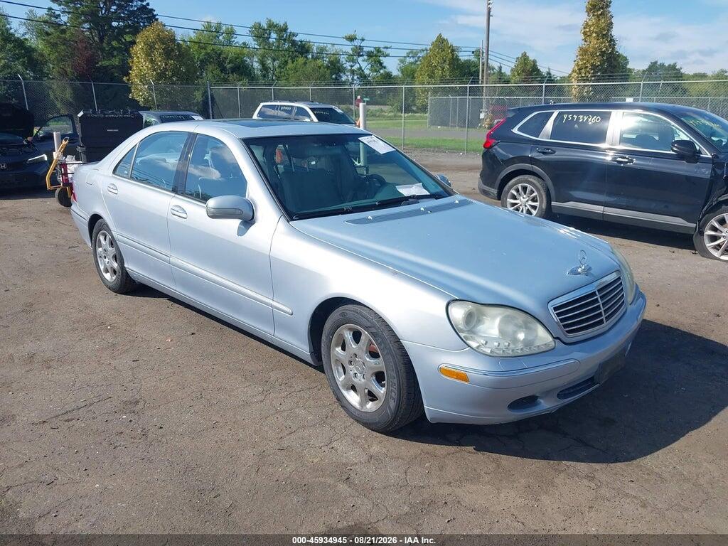 2002 MERCEDES-BENZ S 430 WDBNG70J02A299827