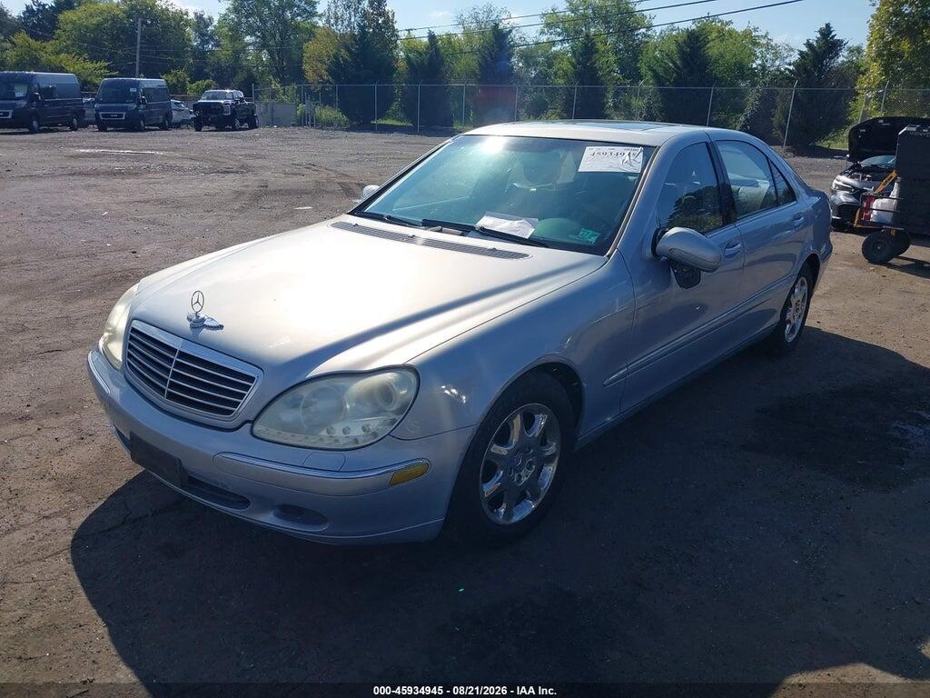 WDBNG70J02A299827 2002 MERCEDES-BENZ S 430 photo no. 2