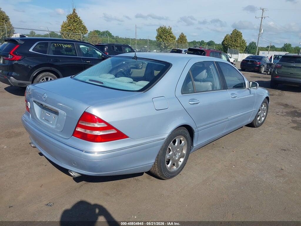 WDBNG70J02A299827 2002 MERCEDES-BENZ S 430 photo no. 4