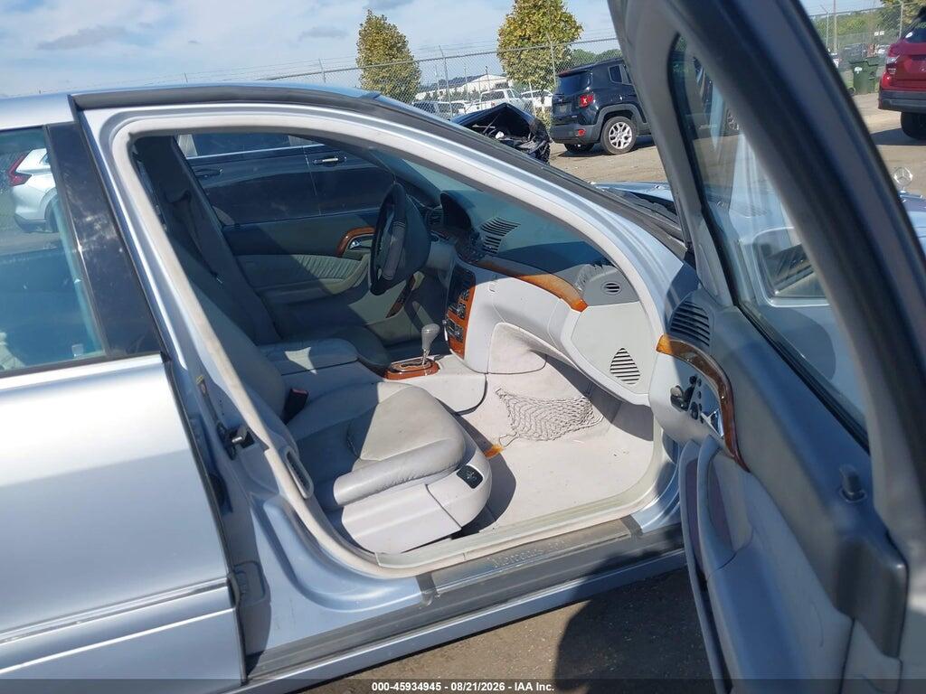 WDBNG70J02A299827 2002 MERCEDES-BENZ S 430 photo no. 5