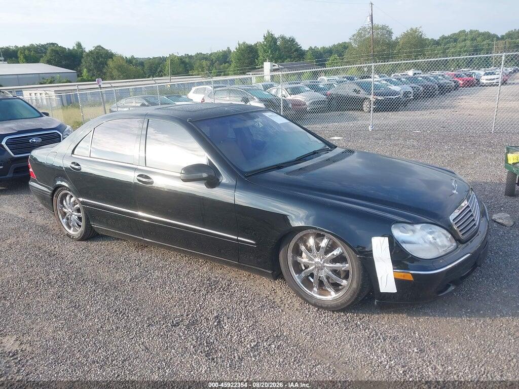 2002 MERCEDES-BENZ S 430 WDBNG70J22A265114