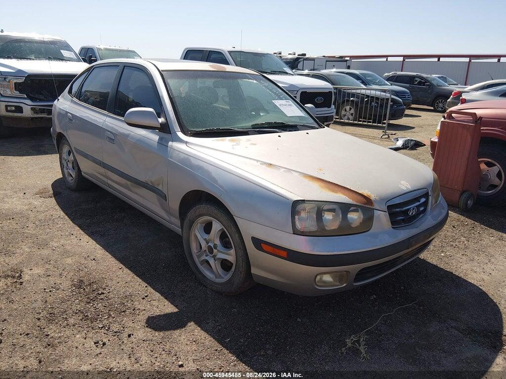 2001 HYUNDAI ELANTRA KMHDN55D71U025494