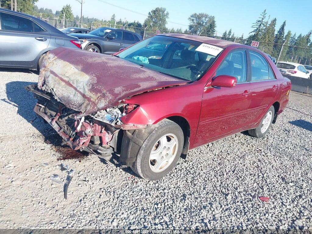 4T1BE32K72U015290 2002 TOYOTA CAMRY photo no. 2