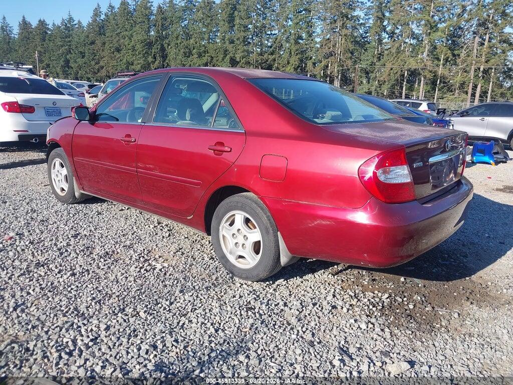 4T1BE32K72U015290 2002 TOYOTA CAMRY photo no. 3