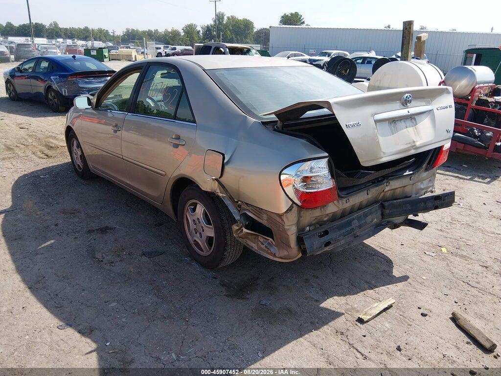 4T1BF30K22U536854 2002 TOYOTA CAMRY photo no. 3