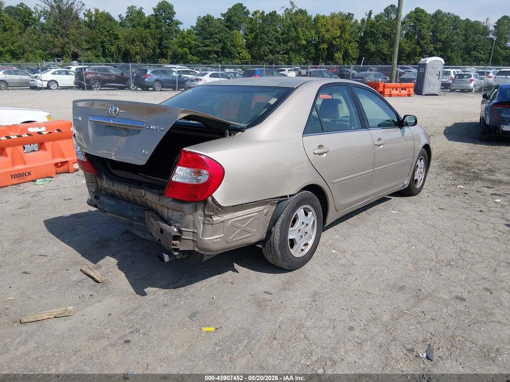 4T1BF30K22U536854 2002 TOYOTA CAMRY photo no. 4