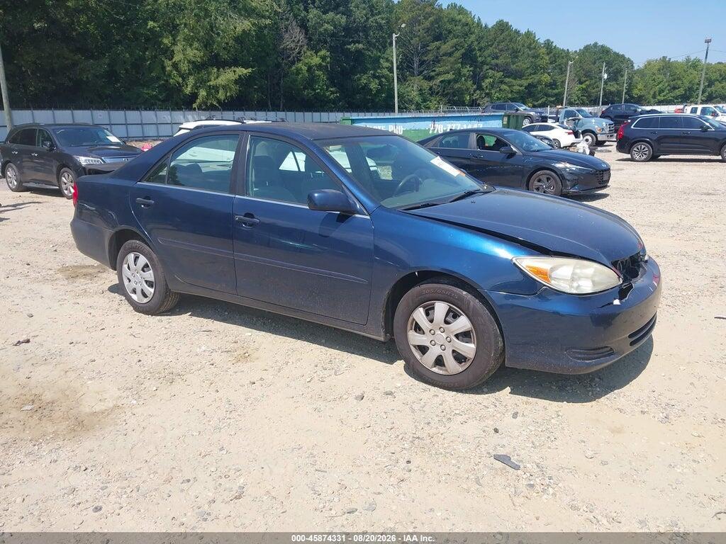 2002 TOYOTA CAMRY 4T1BE32KX2U620338