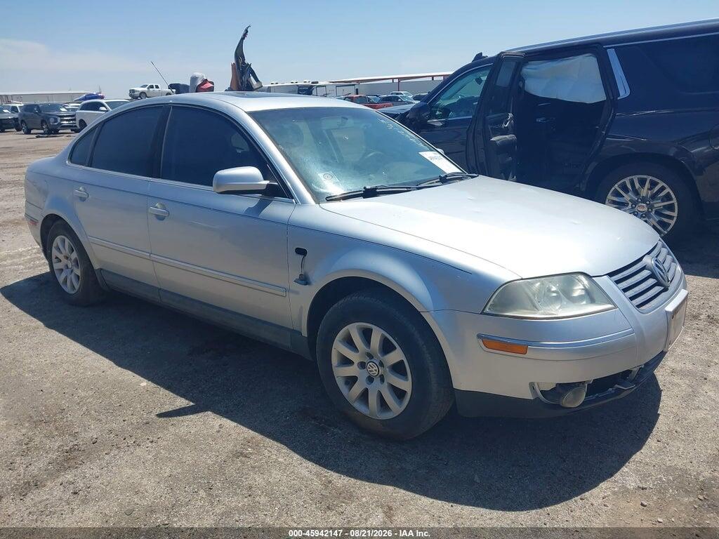 2002 VOLKSWAGEN PASSAT WVWPD63B12P032131