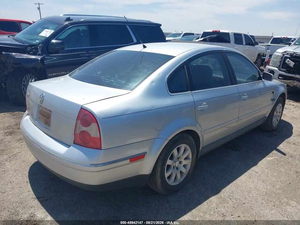 WVWPD63B12P032131 2002 VOLKSWAGEN PASSAT photo no. 4