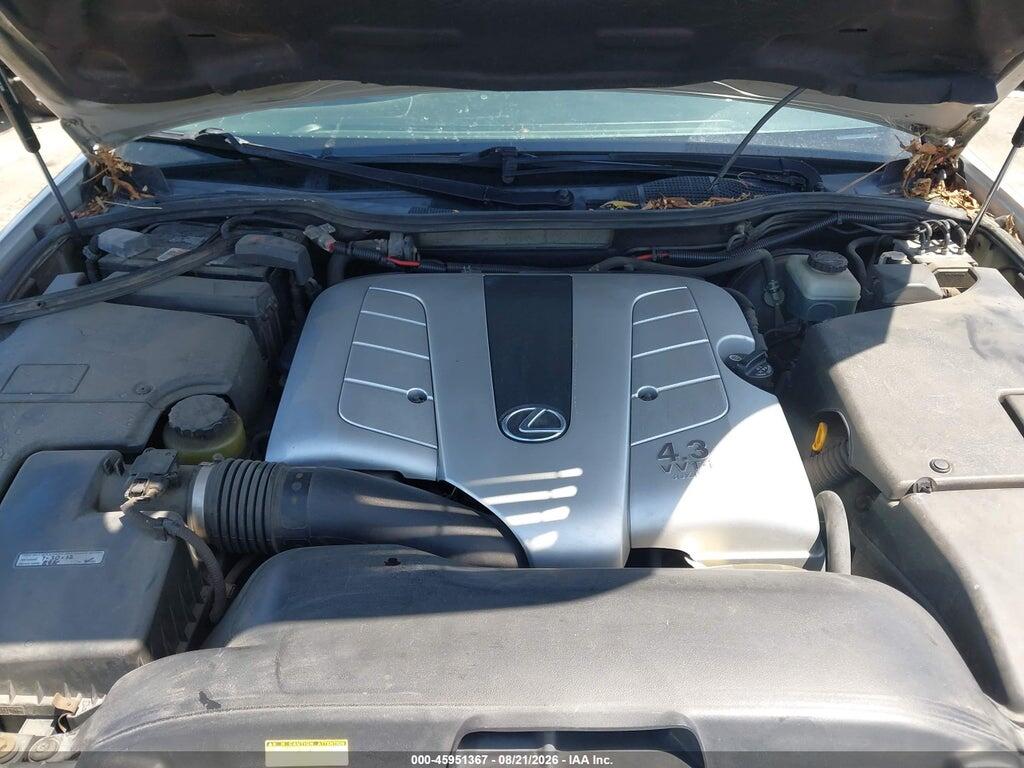 JTHBN30FX10047214 2001 LEXUS LS 430 photo no. 10