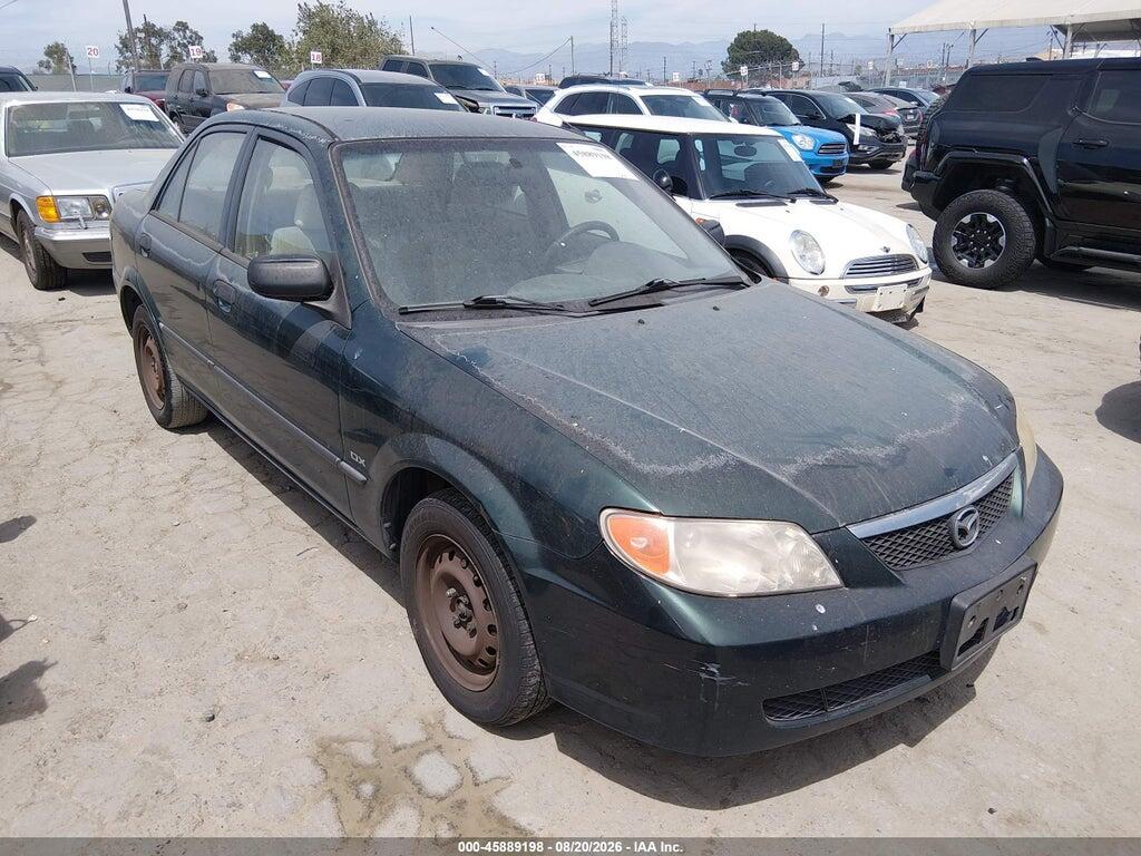 2001 MAZDA PROTEGE JM1BJ222010407088