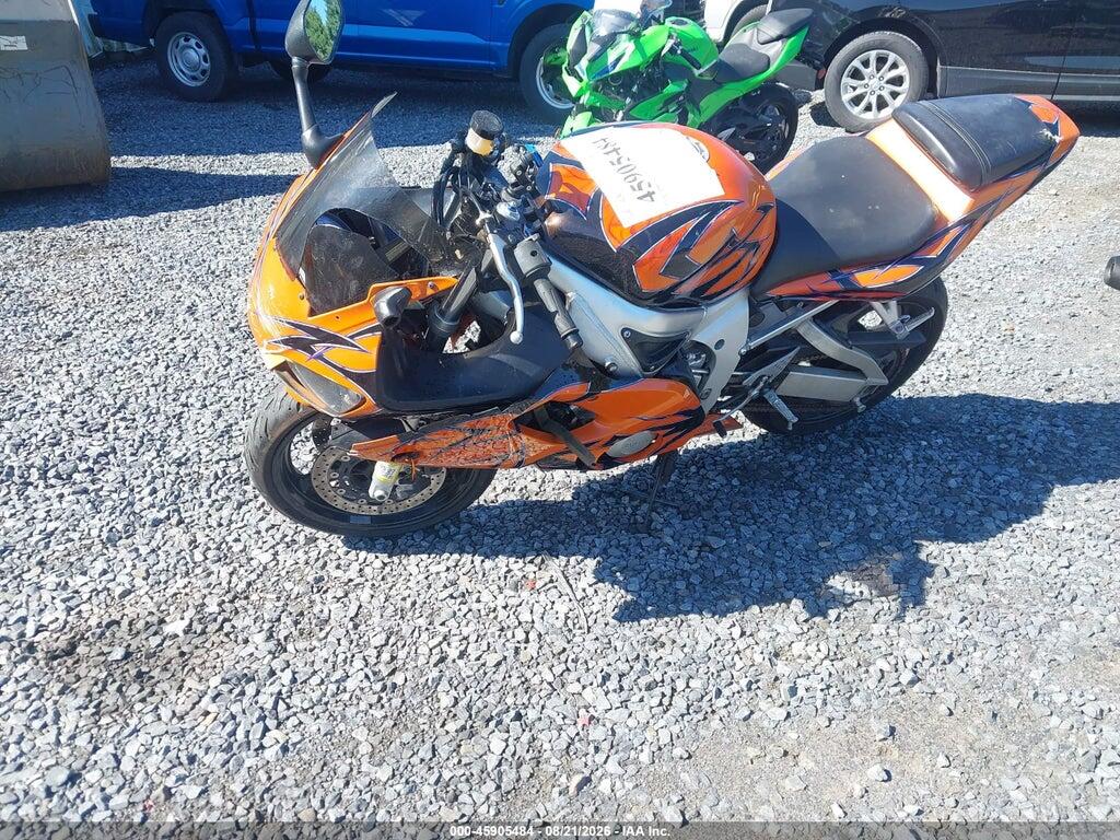 JYARJ04E92A021545 2002 YAMAHA YZFR6 photo no. 2
