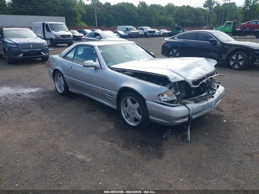 2001 MERCEDES-BENZ SL 500 WDBFA68F21F197155