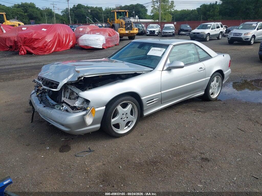 WDBFA68F21F197155 2001 MERCEDES-BENZ SL 500 photo no. 2
