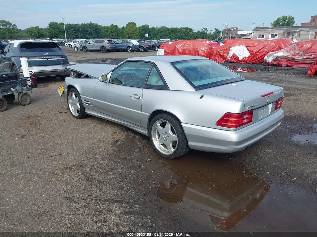 WDBFA68F21F197155 2001 MERCEDES-BENZ SL 500 photo no. 3