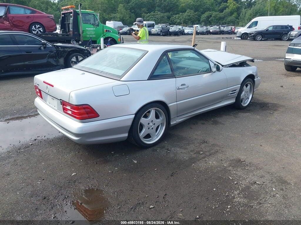 WDBFA68F21F197155 2001 MERCEDES-BENZ SL 500 photo no. 4