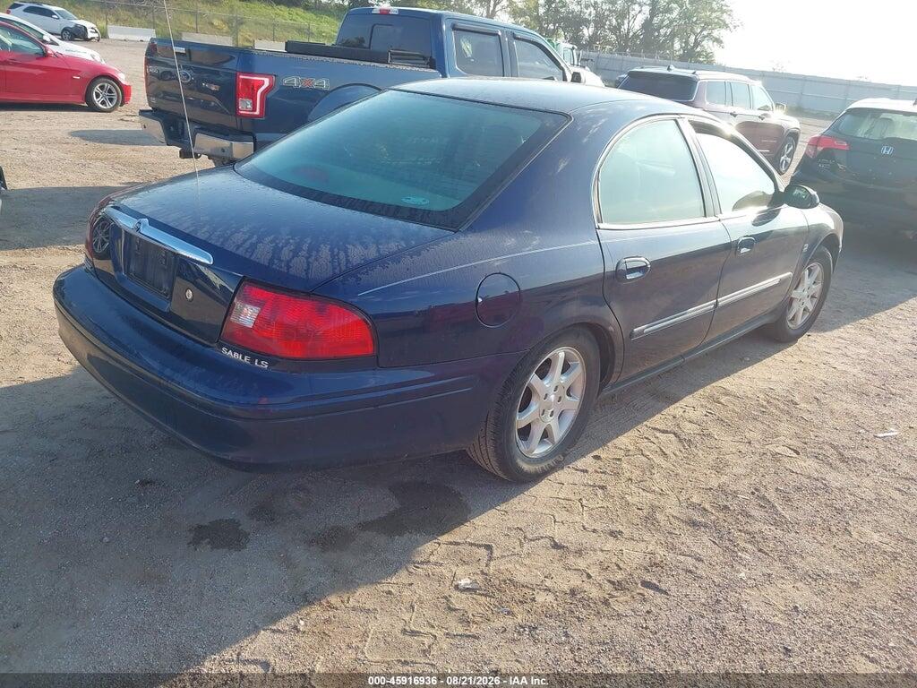1MEFM55S01G600563 2001 MERCURY SABLE photo no. 4