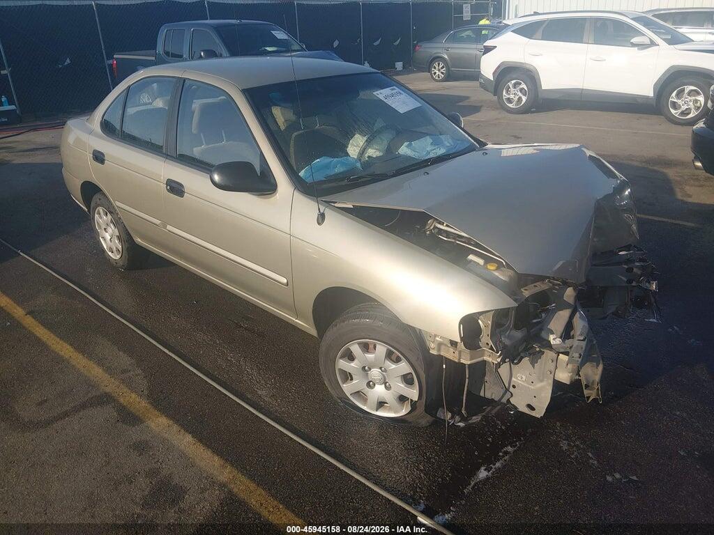 2001 NISSAN SENTRA 3N1CB51D41L522689