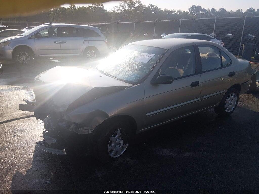 3N1CB51D41L522689 2001 NISSAN SENTRA photo no. 2